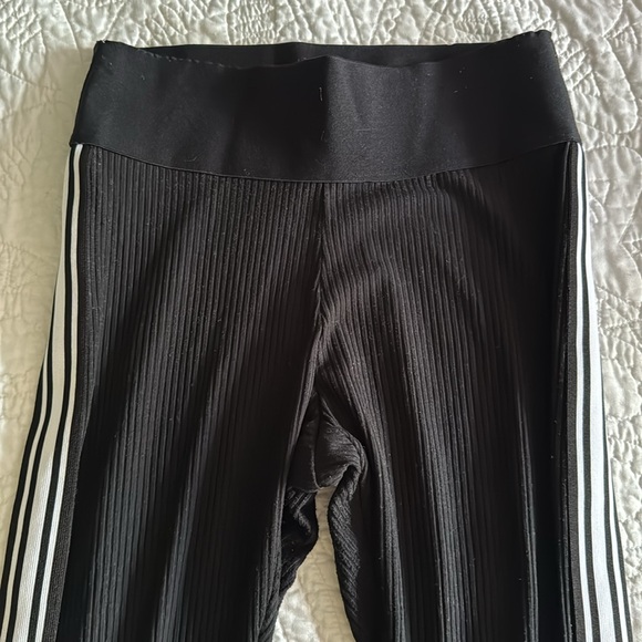 Express One Eleven, Black with White Stripes, High-Rise/Mid-Rise, Size Small - Picture 2 of 4